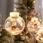 Christmas Curtain LED Light Spheres