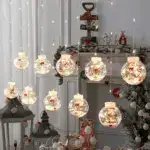 Christmas Curtain LED Light Spheres