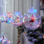 Christmas Curtain LED Light Spheres