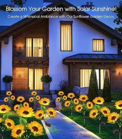 Sunflower Solar Lights 🌻