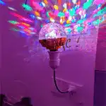 Colorful Rotating Disco Ball Light