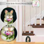 Creative Mouse-Themed Wall Decals for Home Decor