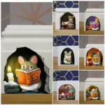 Creative Mouse-Themed Wall Decals for Home Decor