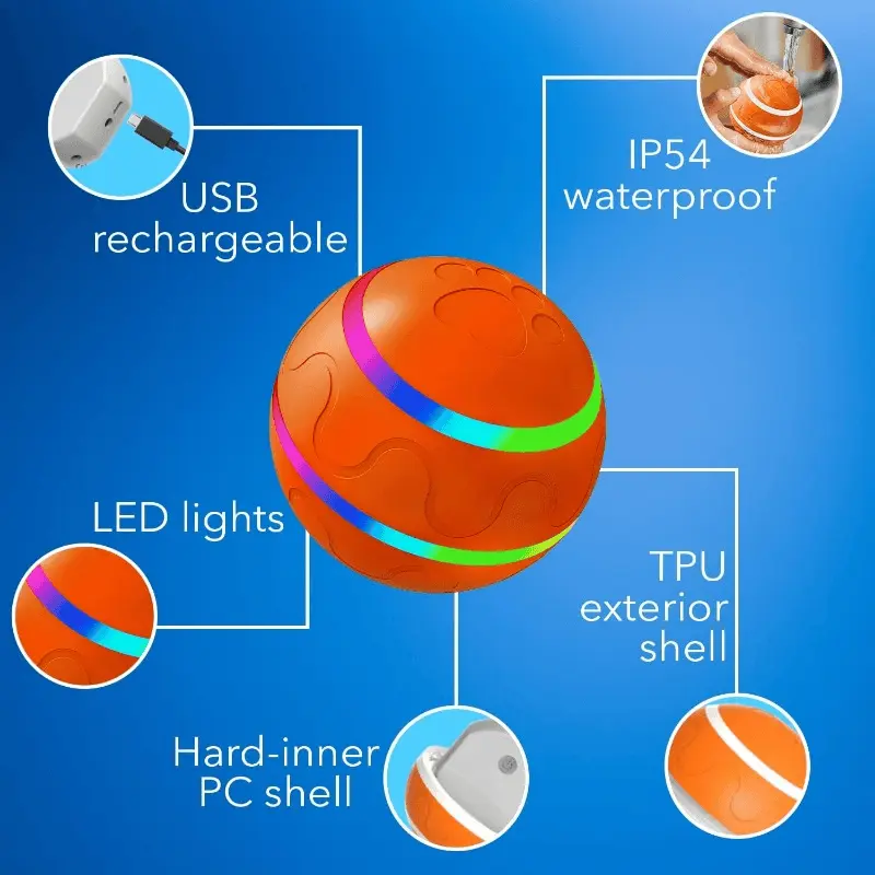 Motion sensor pet toy
