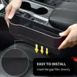 Leather Multifunctional Car Seat Organizer - Image 4